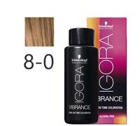 Schwarzkopf - Tonalizador Igora Vibrance 8-0 Rubio Claro Natural 60 ml