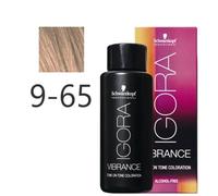 Schwarzkopf - Tonalizador Igora Vibrance 9-65 Rubio Muy Claro Chocolate Dorado 60 ml