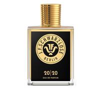 Schwarzlose 20-20 - Perfume unisex EDP en aerosol, perfume de larga duración y cautivador con rosa, pachulí, madera ámbar y pimienta rosa, spray corporal con aroma brillante y sensación buena, 1.7