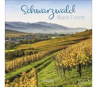 Schwarzwald 2027: Broschürenkalender mit Ferienterminen. Format: 30 x 30 cm