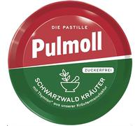 Schwarzwald krauter - Pastilles allemandes pour la gorge, rafraîchissantes et sans sucre, idéales pour le bureau, la route et les moments conviviaux - Compatible avec Pulmoll - 50g