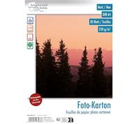 Schwarzwald Mühle Papel fotográfico (Oficina y papelería) - papel fotográfico inkjet A4: 30 hojas de cartulina fotográfica "mate" en ambos lados A4 (papel para impresora inyección de tinta)