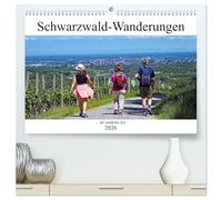 Schwarzwald-Wanderungen (hochwertiger Premium Wandkalender 2026 DIN A2 quer), Kunstdruck in Hochglanz: Erholsame Wanderungen durch den faszinierenden Schwarzwald