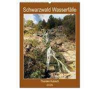 Schwarzwald Wasserfälle (Wandkalender 2026 DIN A2 hoch), CALVENDO Monatskalender: Eine Auswahl von Wasserfällen, die im Schwarzwald zu finden sind.