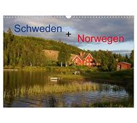 Schweden + Norwegen (Wandkalender 2026 DIN A3 quer), CALVENDO Monatskalender: Meine Sichtweise von Schweden und Norwegen