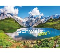 Schweiz - 2027 - Kalender DIN A2: Der Wandkalender mit den schönsten Motiven aus der Schweiz für das Jahr 2027 im extragroßen Format DIN A2 (ca. 60 x 42 cm)!
