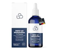 Schweizer Naturals® DMSO con solución azul de metileno 1% puro USP Pharma calidad, 100 ml, sin aditivos, calidad probada en laboratorio, fabricado en Alemania