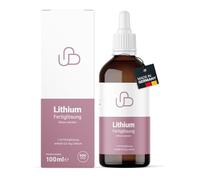Schweizer Naturals® Litio, solución de orotato de litio puro (pureza: > 98,5%) y agua muy pura, 1 ml de solución lista para usar contiene 0,5 mg de litio = 500 ppm, 100 ml
