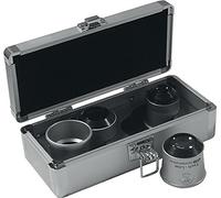 Schweizer Set profesional de lupa de relojero Tech-Line 6x, 8x, 10x, 15x en estuche Tech-Line