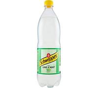 Schweppes Lime & Mint Bebidas carbonatadas con zumo de lima PET 1 Lt