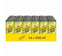 Schweppes Limón Zero, Refresco Sin Azúcar ni Calorías - Lata, Pack 24 x 33 cl