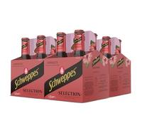 Schweppes Selection Tónica Hibiscus - Vidrio, Pack 6 cestas 4 x 20 cl (total: 24 botellas)