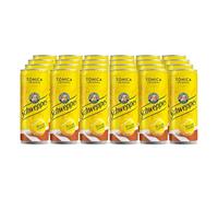 Schweppes Tónica Original, Bebida Refrescante - Lata, Pack 24 x 33 cl