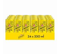 Schweppes Tónica Original, Bebida Refrescante - Lata, Pack 24 x 33 cl
