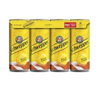 Schweppes Tónica Original, Bebida Refrescante - Lata, Pack 8x33cl