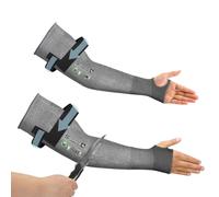 Schwer AIR-SKIN ANSI A6 - Mangas de brazo resistentes a cortes para hombres y mujeres S903, protectores de brazo sin PFAS para trabajos de alto riesgo, protección UV UPF50+, mangas de jardinería para