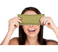 schwerinernaturheil Almohadilla para ojos de lavanda, verde oliva y floral.