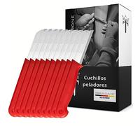 Schwertkrone Juego de cuchillos Solingen de frutas, Rojo, Acero inoxidable, rojo, 10-Stück