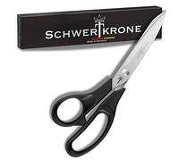 SCHWERTKRONE® Tijera de tela para zurdos - Tijeras afiladas profesionales, 20 cm
