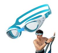 Schwimmbrille, Hochwertige HD Wasserdichte Anti-Beschlag Taucherbrille, Erwachsene Fitness Schwimmbrille Mit Auslaufsicherer Silikon-Passform Für Tauchen Schnorcheln Rennsport, TPU+Silikon+PP