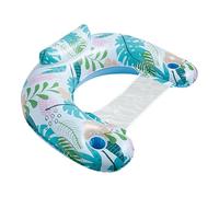 Schwimmender Poolstuhl - Aufblasbarer Poolstuhl,Mit Getränkehalter Aufblasbarer Pool-Sofa-Schwimmer - Einlagige PVC-Poolschwimmer Für Erwachsene, Schwimmendes Wasserfloß, Große Größe Für Lustiges