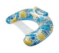 Schwimmender Poolstuhl - Aufblasbarer Poolstuhl,Mit Getränkehalter Aufblasbarer Pool-Sofa-Schwimmer - Einlagige PVC-Poolschwimmer Für Erwachsene, Schwimmendes Wasserfloß, Große Größe Für Lustiges