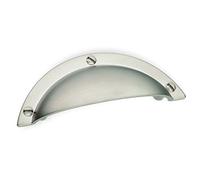 Schwinn 22313 - Asa para Mueble, zamak, Acero Inoxidable, Distancia Entre Ejes: 64 mm