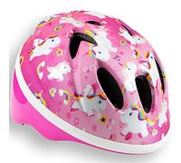 Schwinn - Casco para niños, ideal para bicicleta, patinete o monopatín, de 1 a 3 años, rueda de ajuste para mayor comodidad, adecuado para 44-50 cm, rosa Unicorn