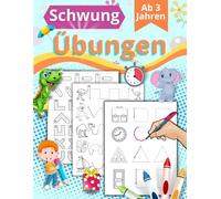 Schwungübungen Ab 3 Jahren: Ideale Vorbereitung Für Den Kindergarten. Erwerben Sie Feinmotorik, die eine gute Augen-Hand-Koordination erfordern, um den Stift gut zu kontrollieren.