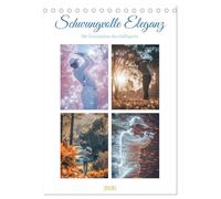 Schwungvolle Eleganz - Die Faszination des Golfsports (Tischkalender 2026 DIN A5 hoch), CALVENDO Monatskalender: Die Welt des Golfsports ist eine ... zur persönlichen Weiterentwicklung.