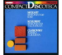 SCHYBERT SINFINIA N 8 INCOMPIUTA CIAIKIVSKY ROMEO E GIULIETTA - Mozart: Sinfonia N.40; Schubert: Sinfonia N.8; Tchaikovsky: Fantasy Overture - Orchestre Symphonique De Radio-Tele-Luxembourg, Louis de Froment, Pierre Cao
