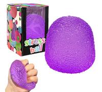 Schylling - Juguete sensorial para apretar, 7,6 cm de alto, color morado