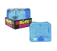 Schylling NeeDoh Niceberg - Juguete sensorial para apretar - Súper sólido - Cubo de 3 pulgadas - El color puede variar (paquete de 1)