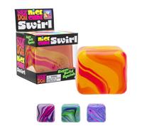 Schylling Needoh Nice Cube Swirl - Toy sensorial con una mezcla de color rematado sper slido - Un nico combate de color - edad de 3 aos y arriba