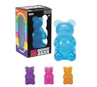 Schylling NeeDoh Oso de gomita, juguete sensorial con relleno gelatinoso, 3.5 pulgadas de alto, los colores pueden variar (paquete de 1)