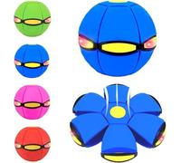 Schythely Bola mágica de rebote, diseño 2 en 1 para niños, interacción entre padres e hijos, adecuada para uso en interiores y exteriores (azul)