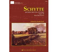 Schytte: Sixteen Recital Etudes, Opus 58 (Piano Solo)