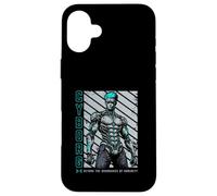 Sci Fi - Cyborg Beyond The Boundaries Of Humanity Carcasa para iPhone 16 Plus