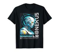 Sci Fi Nexus Seraphina L32 Humanoide Android Camiseta