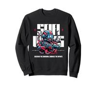 Sci Fi Ops descubre lo Desconocido Abraza el Infinito Sudadera