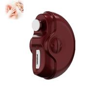 Sciasi Electric Nail Clipper,2 in 1 Electric Polishing Automatic Nail Clippers,Electric Nail Trimmer with 2 Adjustable Speeds for Children, Adults, and Elderly (red)