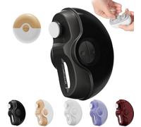 Sciasi Electric Nail Clipper, Currymessi 2 in 1 Electric Polishing Automatic Nail Clippers, 2 Speed, Usb Rechargeable Cordless Electric Nail File Kit, Nail Trimmer for Seniors, Kids, Adults (Black)