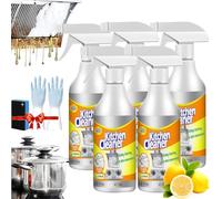 Sciasi - Limpiador de espuma de cocina, limpiador de cocina, limpia las manchas de aceite de cocina, limpiador de espuma multiusos, limpiador de ollas y sartenes de cocina multiusos (5 piezas)