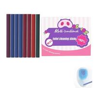 Sciasi toilet cleaning stick, new toilet cleaner dripping tank, toilet stick dripping tank,automatic long-lasting freshness, toilet perfume stick (1 PCS(8))