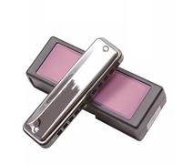 SciAza armonica instrumentos musicales arpa de bocaArmónica diatónica de 10 hoyos y 20 tonos, adecuada para principiantes, estudiantes adultos, diferentes modos son opcionales(Color:A)