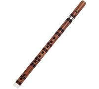 SciAza flauta dulce flauta escolar flauto dolceClarinete de boca plana de 6 agujeros sin membrana, instrumento de viento para estudiantes adultos principiantes(Color:G)