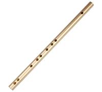 SciAza flauta dulce flauta escolarE/F Metal Piccolo, Flauta transversal estudiante adulto principiante(Color:1,Size:E)