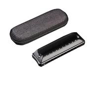 SciAza instrumentos musicales arpa de bocaArmónica diatónica de 10 agujeros y 20 tonos, diferentes teclas son opcionales(Color:bB)