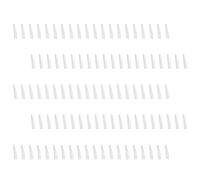 Scicalife 200 Piezas Cutícula Cubierta de Pinza de Silicona Tijeras Cubierta de Punta Recortadora de Uñas Funda Protectora para Uñas Y Uñas Herramientas de Manicura