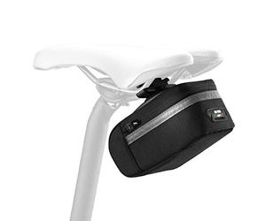 SCICON ASG International Pin 695 Large Quick Release Cycling Saddle Bag, Unisex Adulto, Negro, ESTANDAR